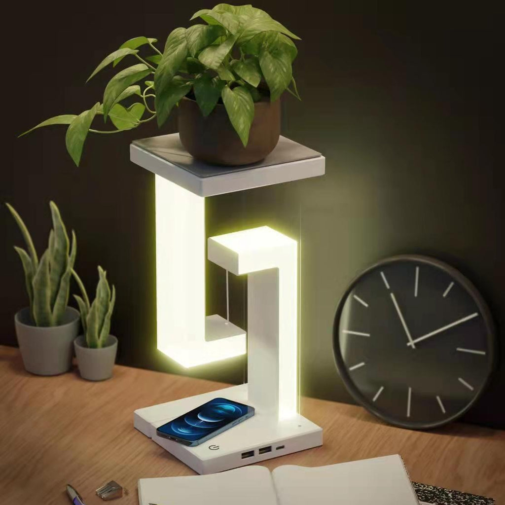 Floating Balance Lamp with Wireless Charger