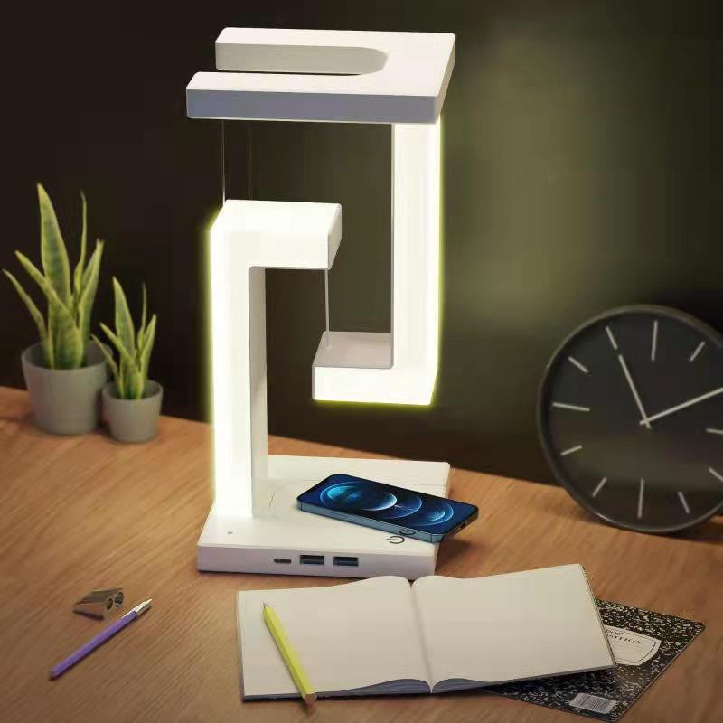 Floating Balance Lamp with Wireless Charger